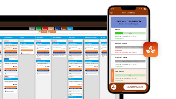 Auto-completed form
