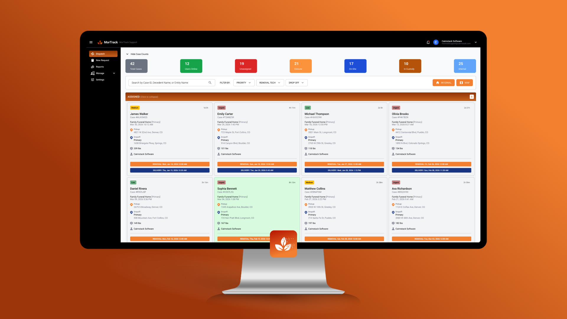 All Case Details are Now on One Screen