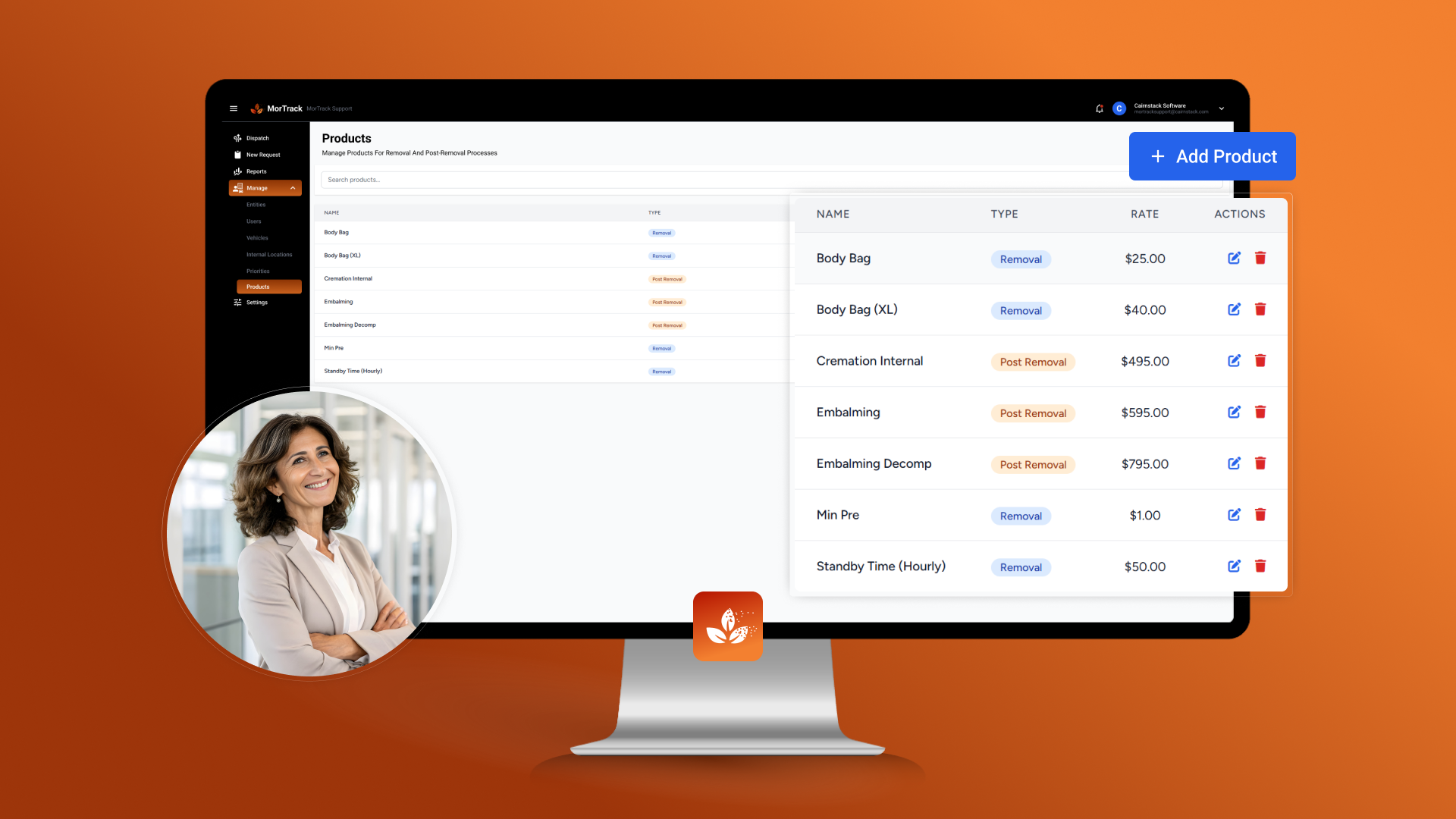 Easier to Add Products to the Database & to a Case
